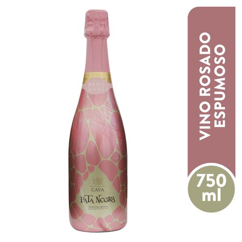 Vino rosado Pata Negra tradicional espumoso - 750 ml