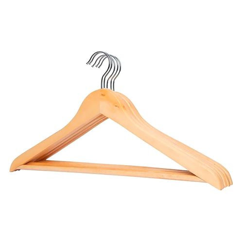 Gancho Ropa Mainstays Madera - 5 Piezas