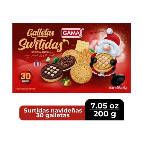 Galletas Gama Surtidas Navideñas - 200 g