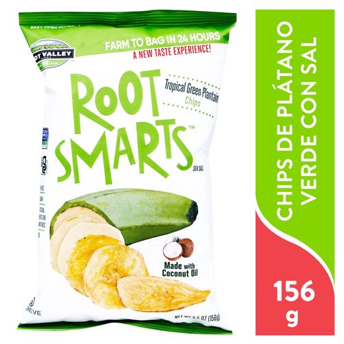 Snack plátano verde Root Smarts tropical - 156 g