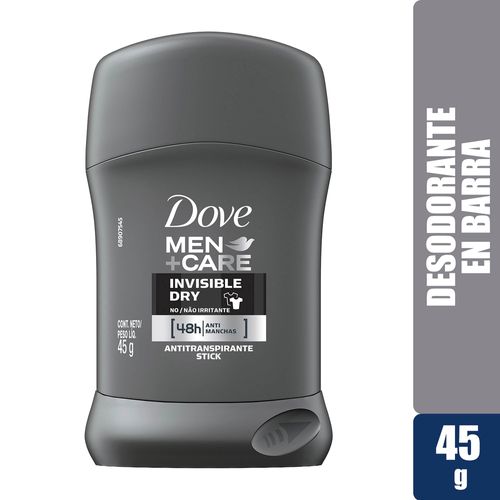 Desodorante en Barra Dove Men Invisible Dry 45g