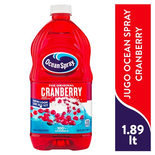 Jugo de arándano Ocean Spray original - 1890 ml