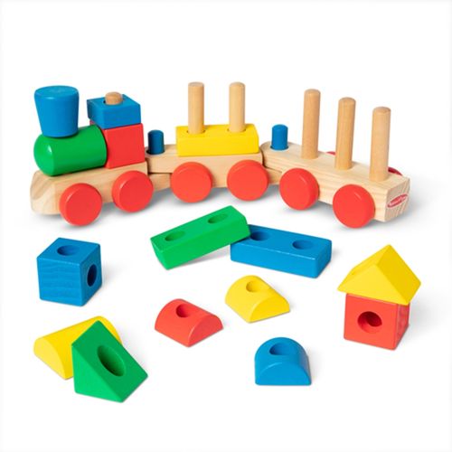 Melissa & Doug Tren Apilable Madera