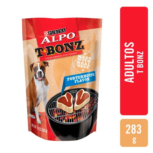 Snacks Purina Alpo T Bonz Adulto Porterhouse 283g (10oz)
