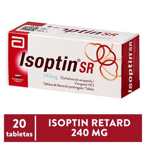 Isoptin Sr 240Mg X20 Tabletas