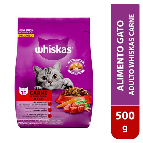 Alimento Para Gato Whiskas Seco 500 G