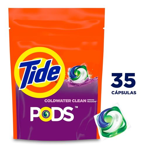 Tide Liquido Pods Sm 35 Ct - 829 g