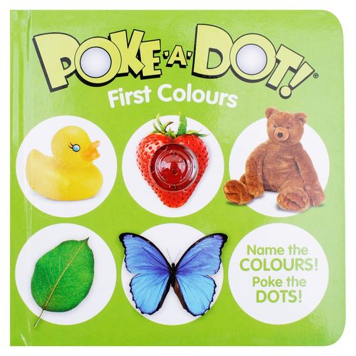 Melissa & Doug Poke-A-Dot Libro Primeros Colores