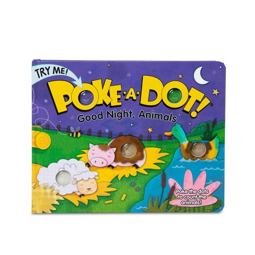 Libro Melissa & Doug  buenas noches  poke-a-dot animales