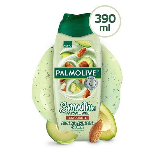 Jabón Líquido Palmolive Corporal Nutritivo Almendra Aguacate y Leche - 390 ml