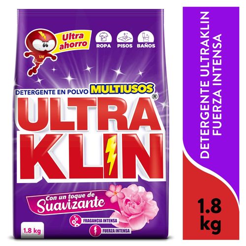 Detergente Ultraklin, Fuerza intensa -1.8kg