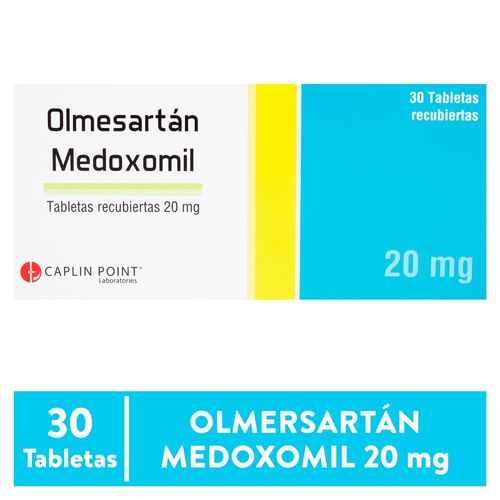 Olmesartan Medoxomil 20Mg Tabs X 30S