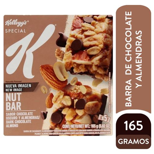 Barra Kellogg's® Special K Nutbar Chocolate - 165 g