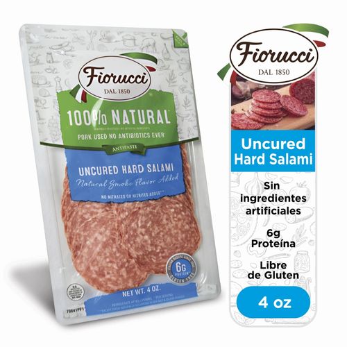 Salami duro Fiorucci 100% natural - 113 g