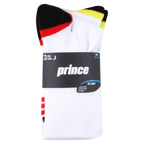 Prince Crew Boy3 White Tl 3P