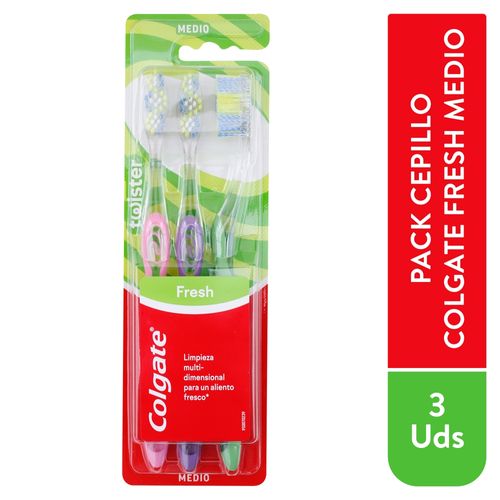 Cepillo Dental Colgate Twister, Limpieza Multidimensional 3 Pack