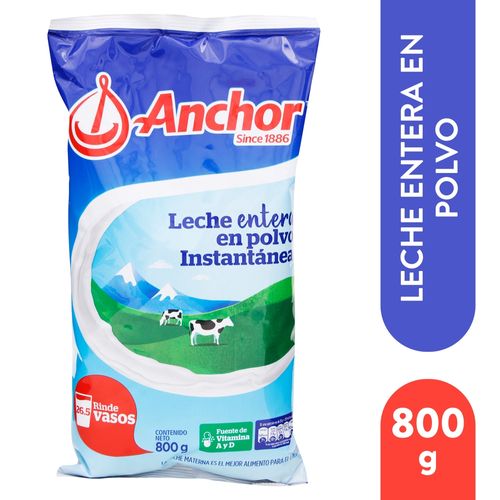 Anchor Leche Entera Instantanea 800g