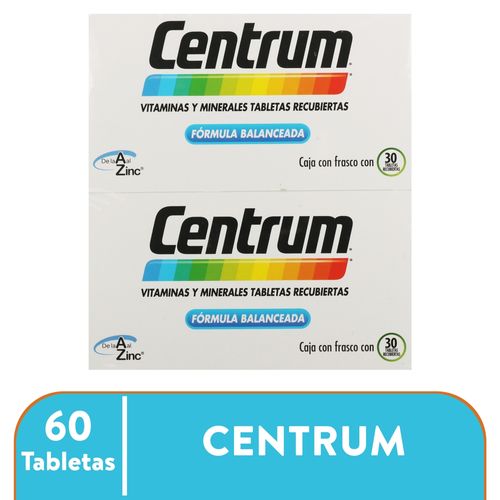 Vitamina Centrum Base 2 pack - 60 uds