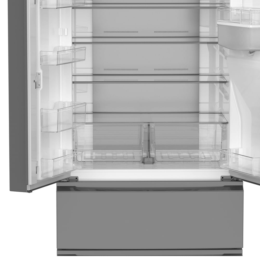 Refrigerador Durabrand French door con dispensador de agua y frost Free ...