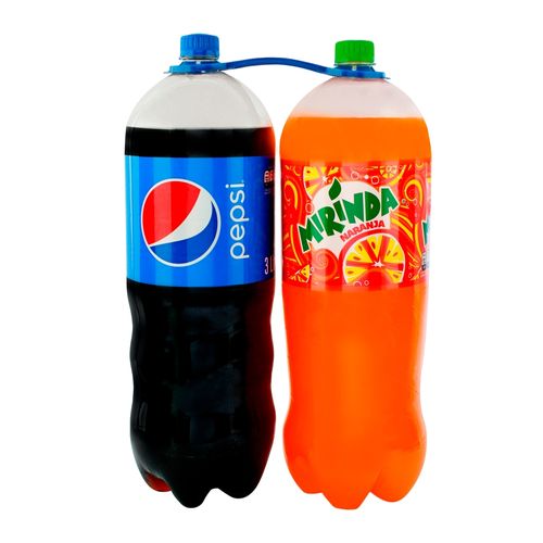 2 Pack Gaseosa Pepsi Y Mirinda - 6000ml