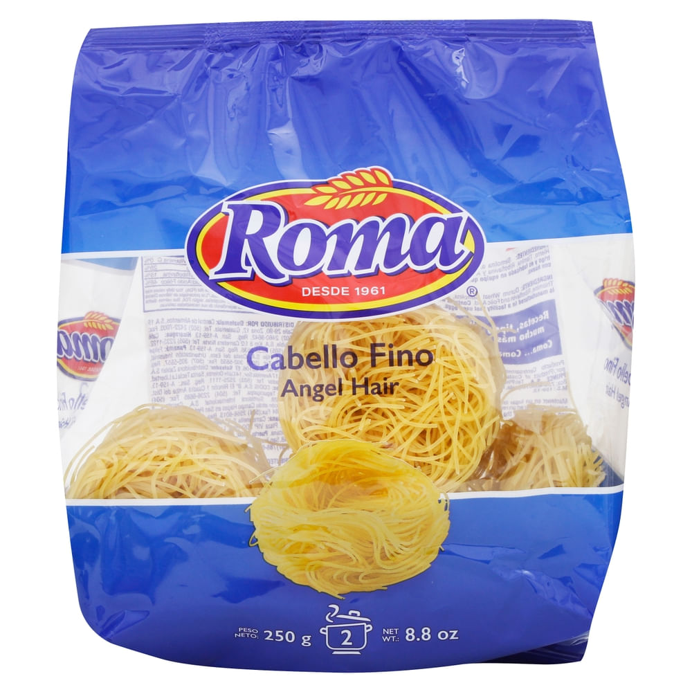 Comprar Pasta Roma Cabello Fino - 250g | Walmart Guatemala - Walmart ...