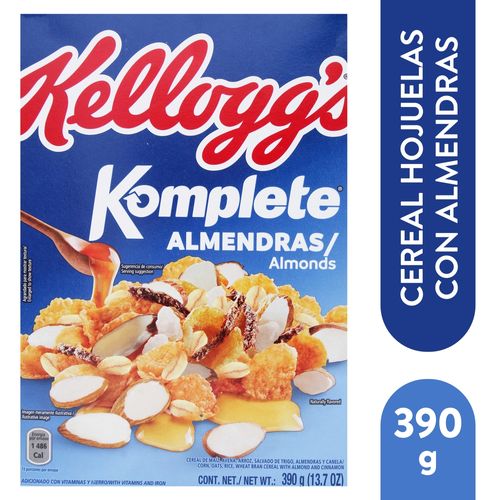 Cereal Kellogg's® Komplete Almendras - 390 g