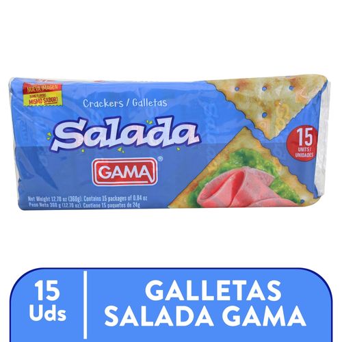 Galleta Gama Salada De 360gr