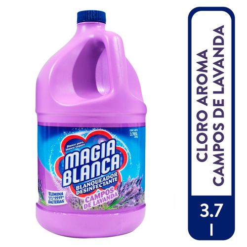 Cloro Magia Blanca Galón Campos De Lavanda - 3785Lt