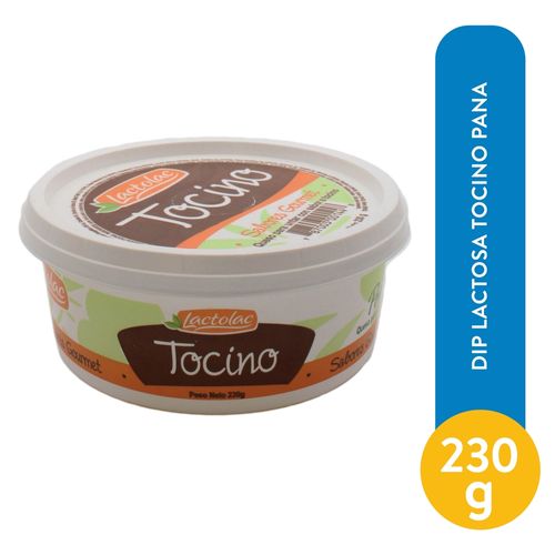 Queso Lactosa para untar con Sabor a Tocino - 230gr