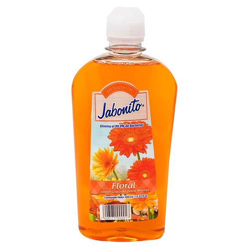 Jabón Líquido Jabonito Aroma Floral - 450ml