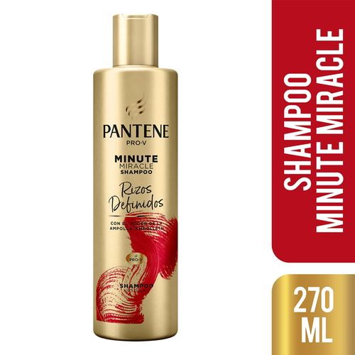 Shampoo Minute Miracle Pantene Pro-V Rizos Definidos - 270ml