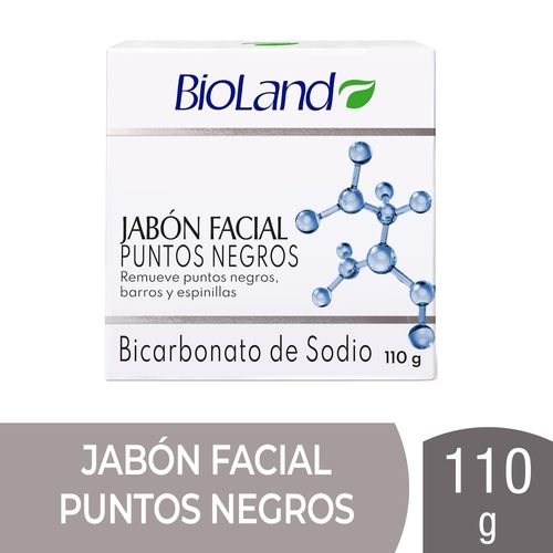 Jabón Bioland facial bicarbonato - 110 g