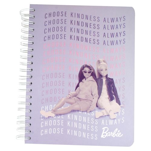 Cuaderno Pen + Gear pasta dura 6 materias barbie - 180 hojas