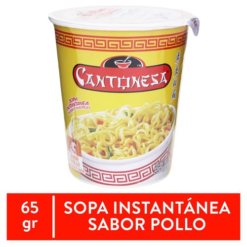 Sopa Cantonesa Vaso Pollo 65gr