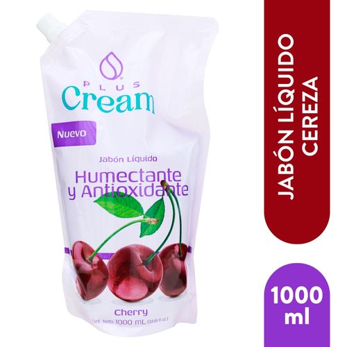 Jabón Líquido Plus Cream Cherry - 1000ml