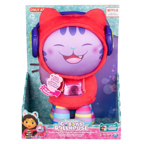 Gabbys Dollhouse Dj Catnip Peluche Music