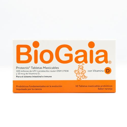 Biogaia Protectis C Vit D 10Tab Mast Ea