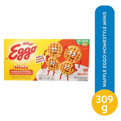 Kg Eggo Minis Waffles Berry Blast 10 9oz