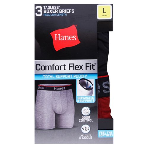 P3 Boxer Brief Hanes Cab Cff C Soport S