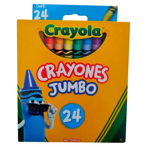 Crayola Crayon Cera Jumbo 24col