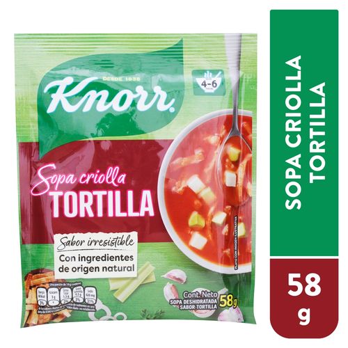 Sopa Knorr Tortilla - 58 g