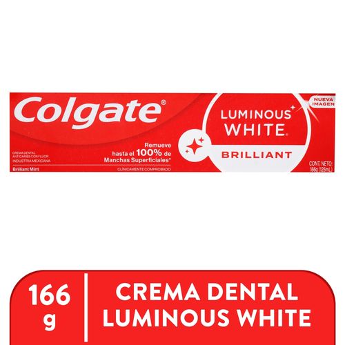 Pasta Dental Colgate Luminous White Brilliant -125 ml