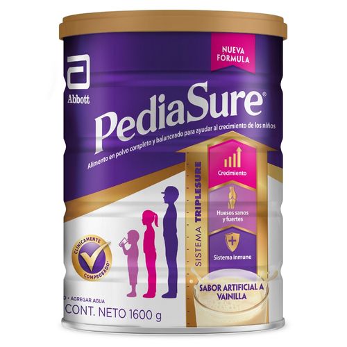 Fórmula Pediasure Sabor Vainilla - 1600 g