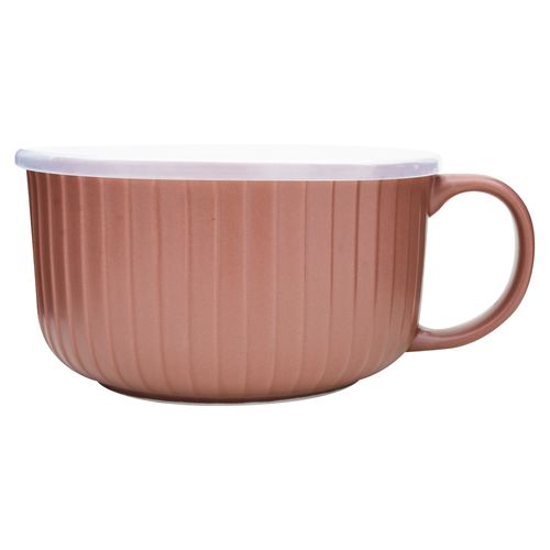 Bowl Hometrends de porcelana con tapa Surtido -1000 ml
