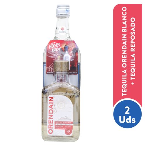 Tequila Orendain blanco más Quintop Oro