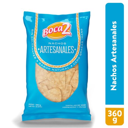 Nachos Boca2 Artesanales - 360 g