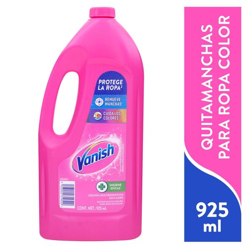 Quitamanchas Vanish Líquido  para Ropa de Color -925 ml