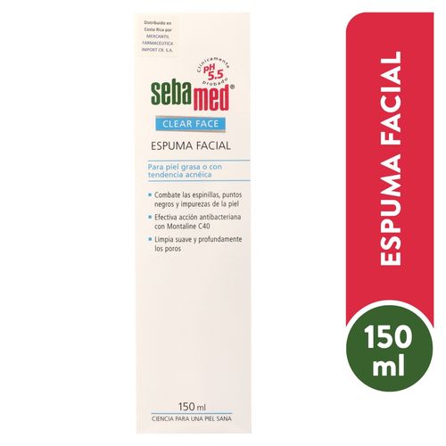 Espuma facial Sebamed clear face - 150 ml