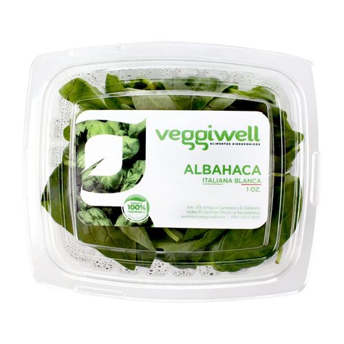 Albahaca Veggiwell 1 Onz