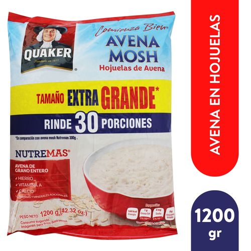 Quaker Avena Mosh 1200gr